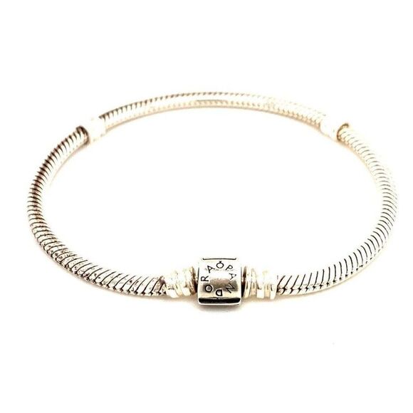 Pandora Moments Barrel Clasp Bracelet (7.25" L) - Picture 1 of 5